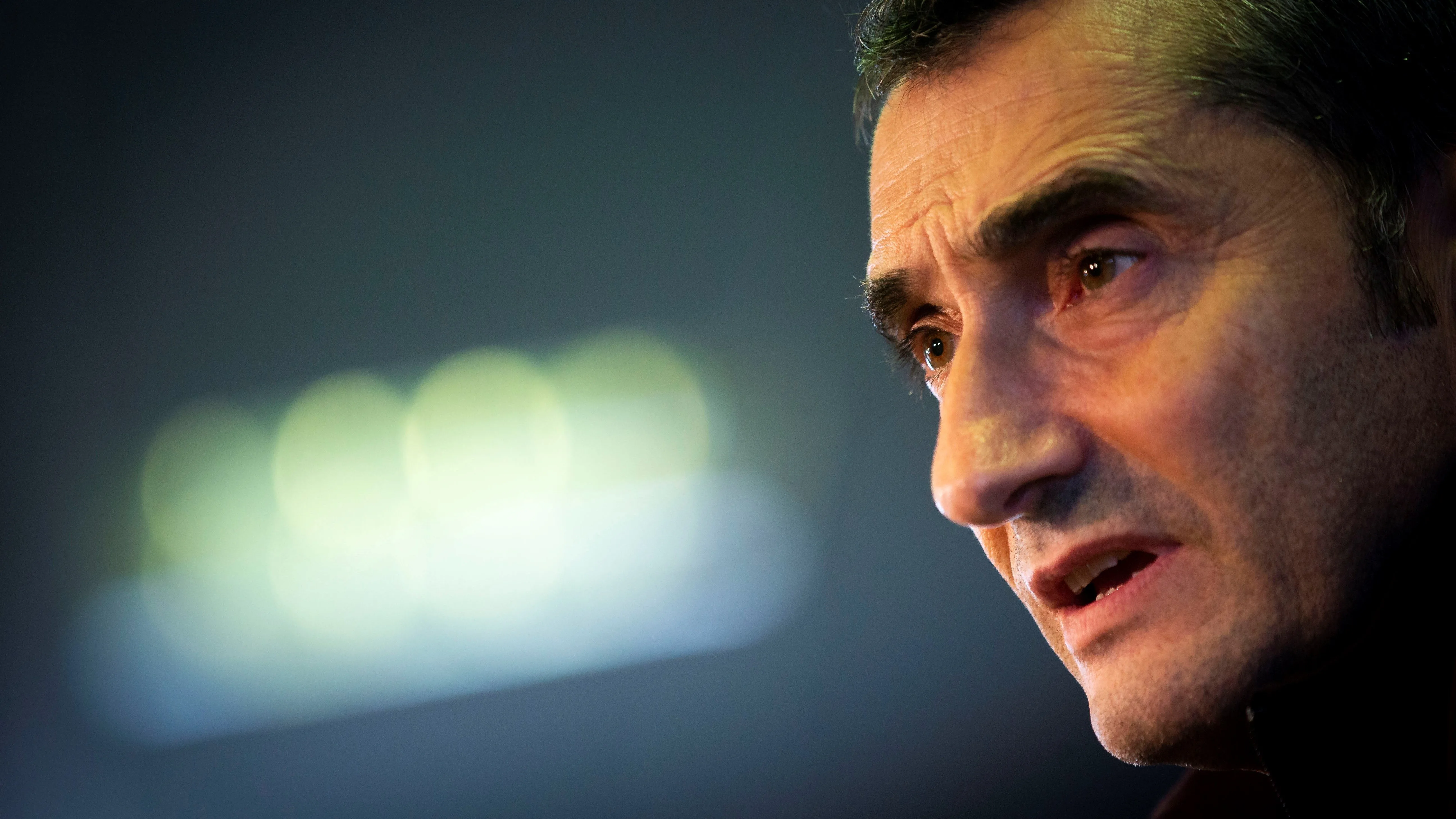 Ernesto Valverde, en rueda de prensa Ernesto Valverde, en rueda de prensa