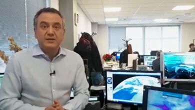Las borrascas 'Elsa' y 'Fabién' dejarán fuertes lluvias y vientos durante este fin de semana