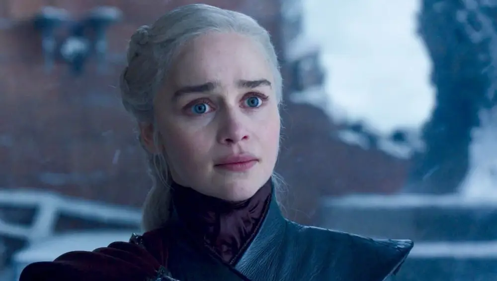 Emilia Clarke como Daenerys en 'Juego de Tronos'