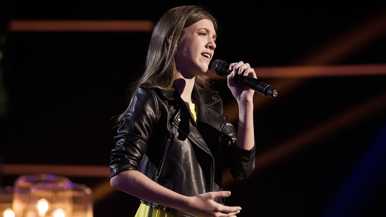 Patricia García canta ‘Y ahora’ en la Final de ‘La Voz Kids’