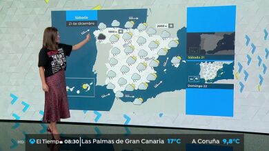 La borrasca 'Elsa' mantiene las lluvias en la Península con vientos fuertes en la Meseta