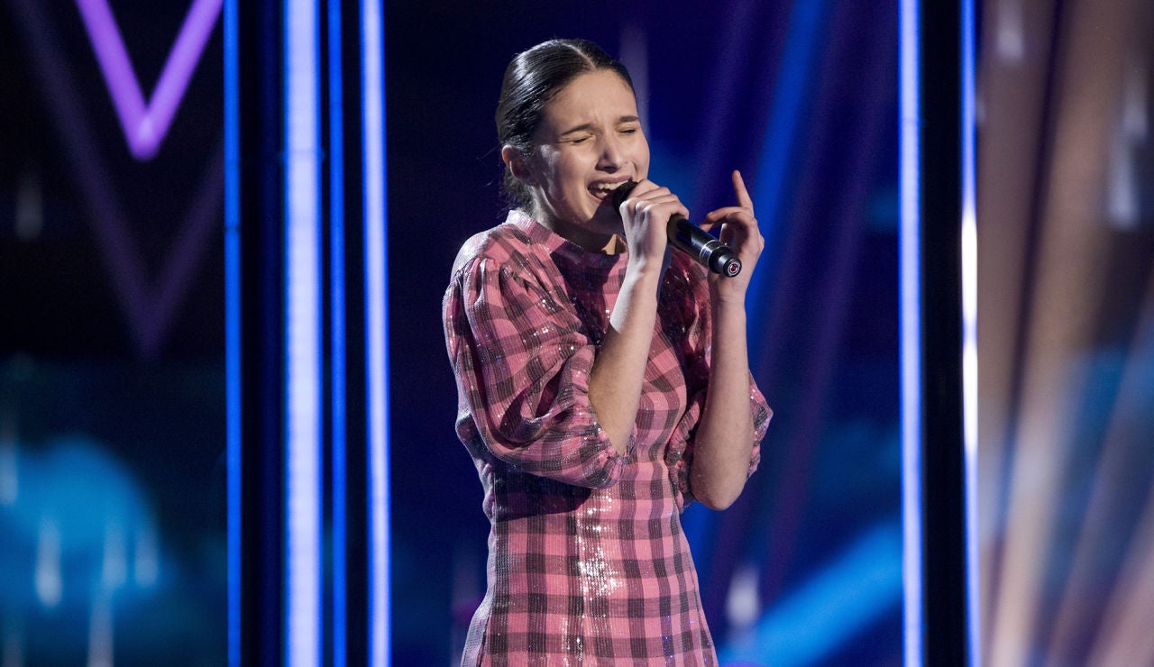 Irene Gil canta &lsquo;Love on the brain&rsquo; en la Final de &lsquo;La Voz Kids&rsquo;