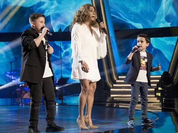 Lolita Flores canta ‘Como tú’ con Daniel García y Chavito en la Final de ‘La Voz Kids’ Lolita Flores canta ‘Como tú’ con Daniel García y Chavito en la Final de ‘La Voz Kids’