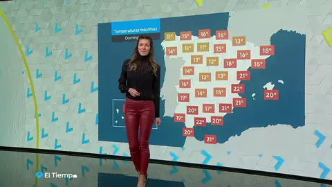 La borrasca 'Fabien' irá remitiendo este domingo con un ligero descenso de las temperaturas La borrasca 'Fabien' irá remitiendo este domingo con un ligero descenso de las temperaturas