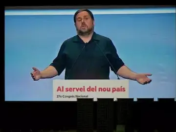 Imagen de Oriol Junqueras, líder de ERC Imagen de Oriol Junqueras, líder de ERC