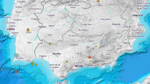 Nuevo terremoto de magnitud 3,3 en Granada, el número 26 desde este sábado Nuevo terremoto de magnitud 3,3 en Granada, el número 26 desde este sábado