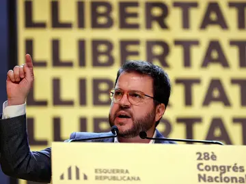 El coordinador general de ERC y vicepresidente de la Generalitat, Pere Aragonés (Archivo) El coordinador general de ERC y vicepresidente de la Generalitat, Pere Aragonés (Archivo)