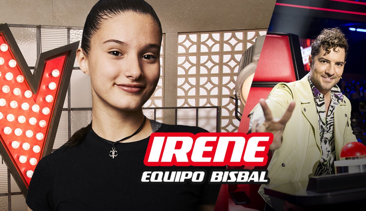 Irene Gil, finalista del equipo de David Bisbal en ‘La Voz Kids’