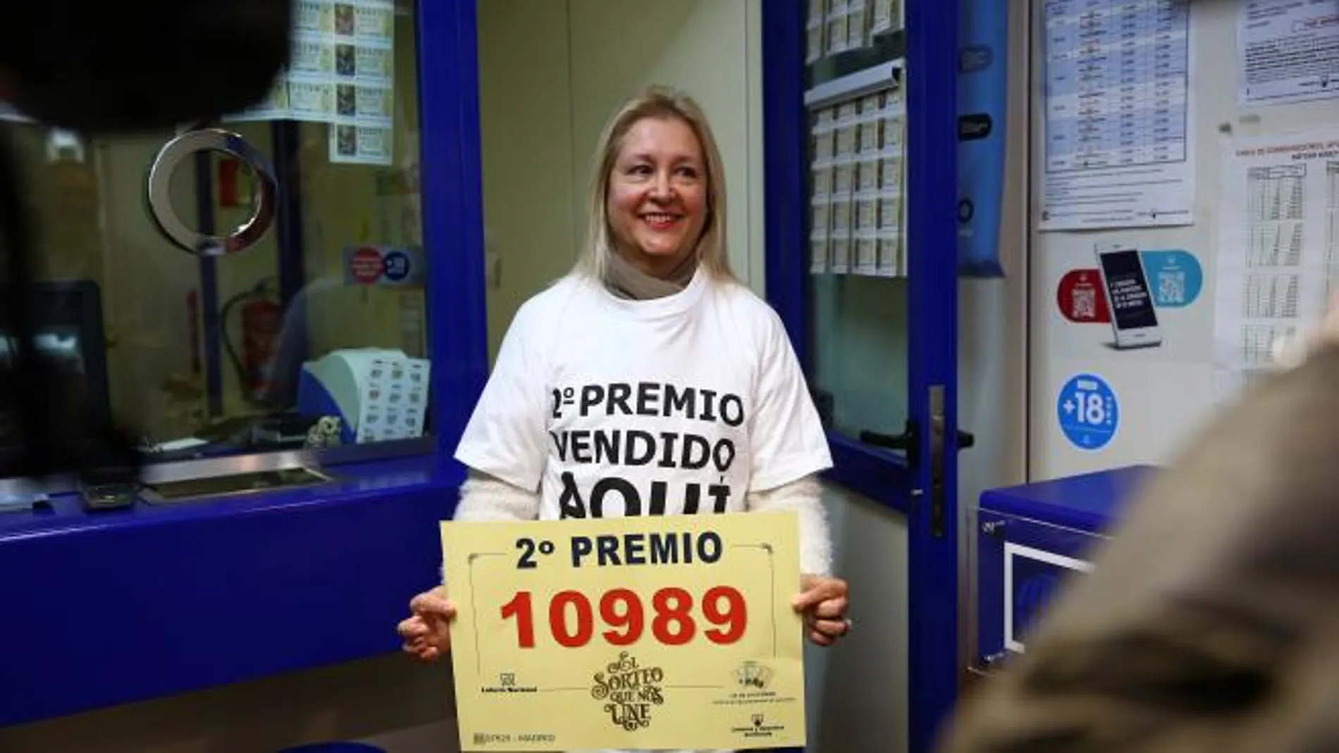 ¿De dónde salen los carteles y las camisetas con los números premiados? ¿De dónde salen los carteles y las camisetas con los números premiados?