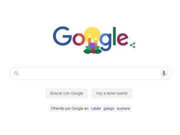 Doodle navideño de Google