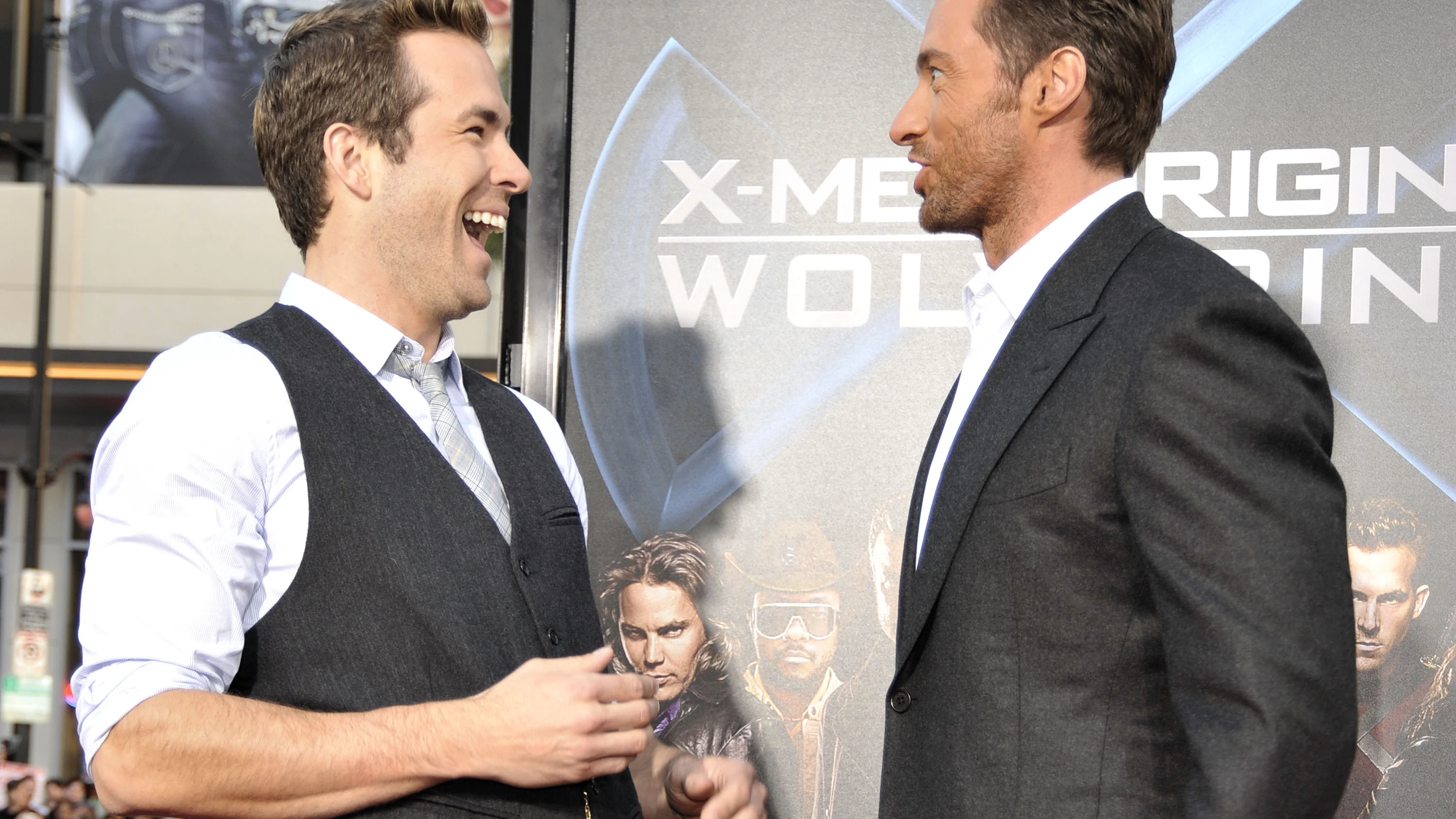 Ryan Reynolds y Hugh Jackman Ryan Reynolds y Hugh Jackman