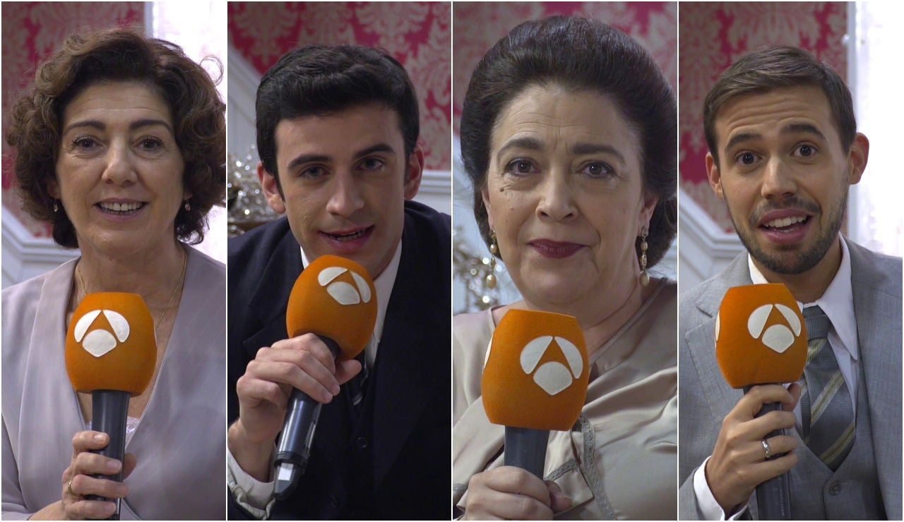 La felicitación de Navidad más especial de los actores de 'El secreto de Puente Viejo' La felicitación de Navidad más especial de los actores de 'El secreto de Puente Viejo'
