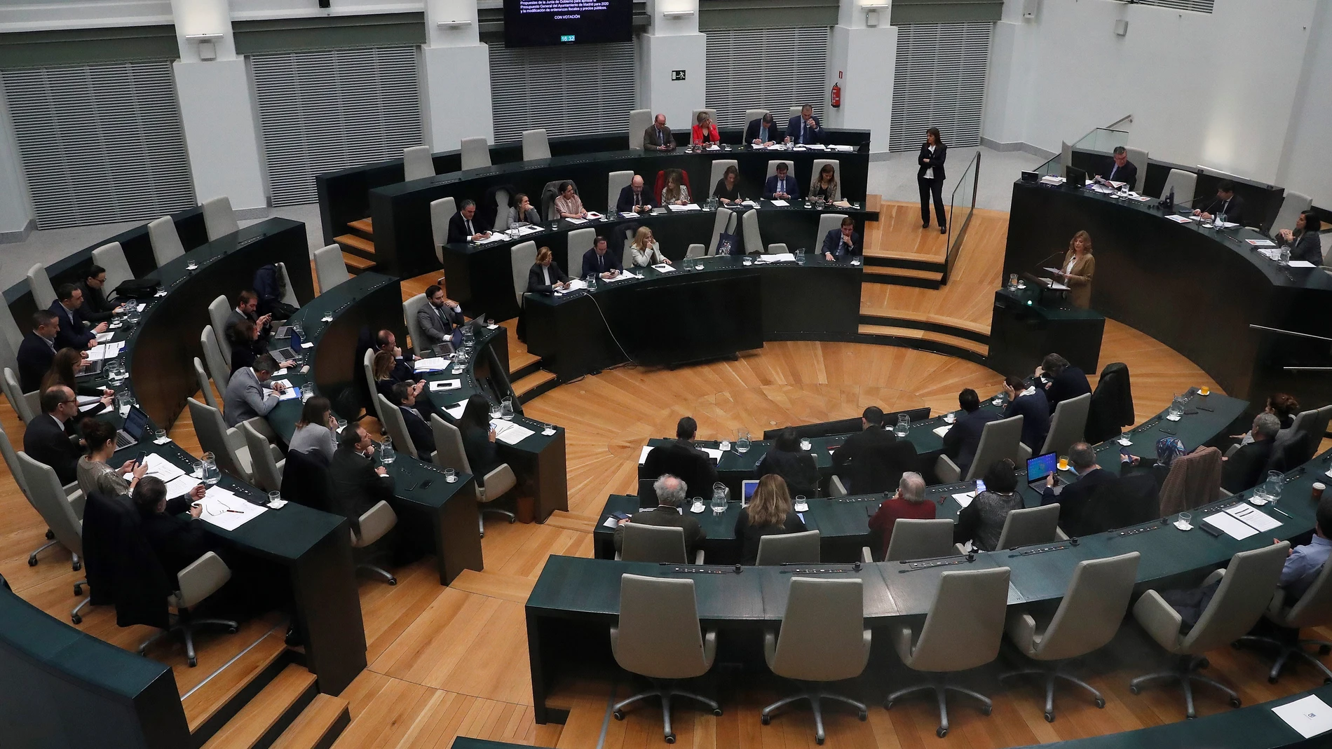 El Ayuntamiento de Madrid celebra el pleno para aprobar sus presupuestos para 2020 El Ayuntamiento de Madrid celebra el pleno para aprobar sus presupuestos para 2020