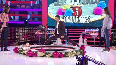 El aprieto de Arturo Valls al intentar hacer ballet en '¡Ahora caigo!'