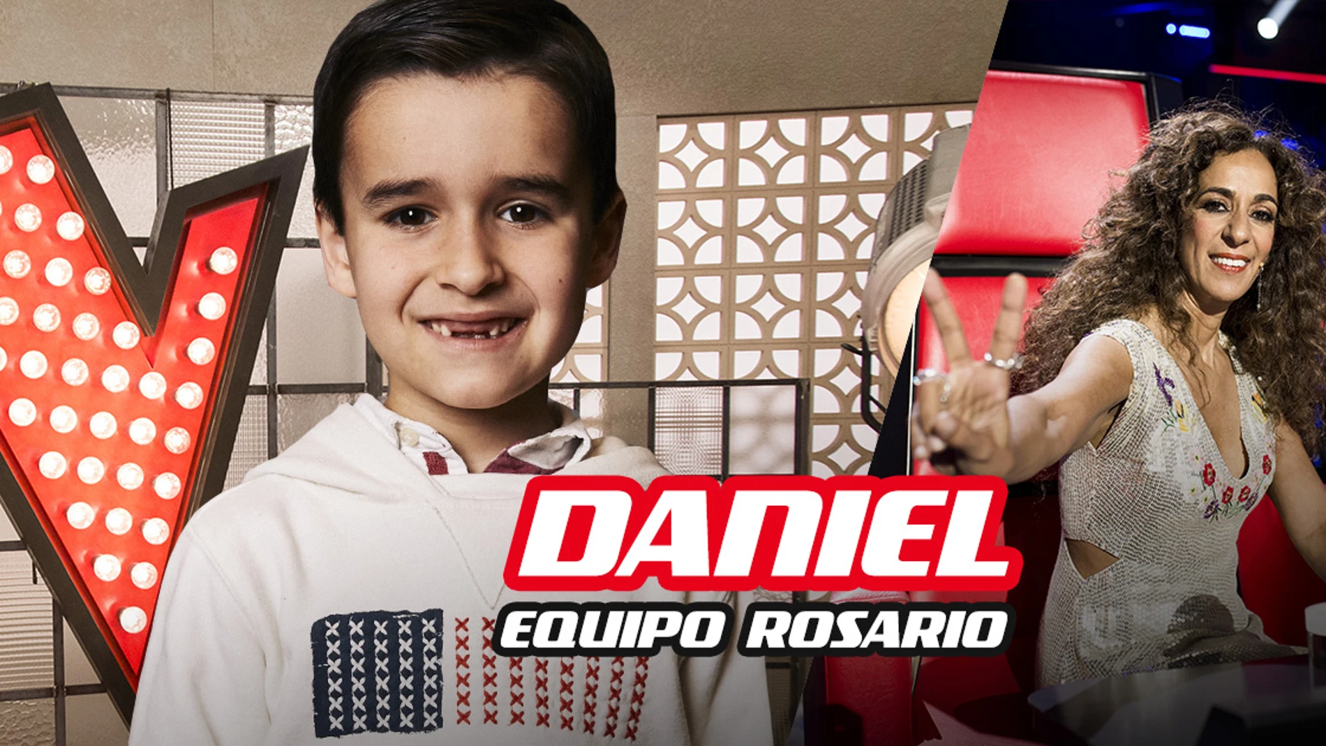 Daniel García, finalista del equipo de Rosario Flores en ‘La Voz Kids’