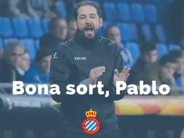 Pablo Machín deja de entrenar al Espanyol Pablo Machín deja de entrenar al Espanyol