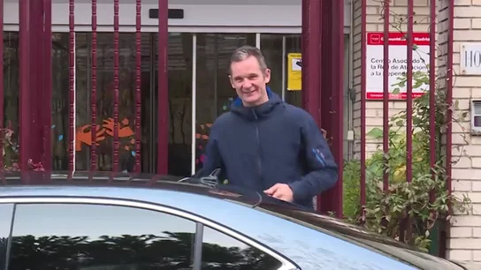 Urdangarin durante su anterior permiso penitenciario Urdangarin inicia sus 4 días de permiso fuera de la cárcel