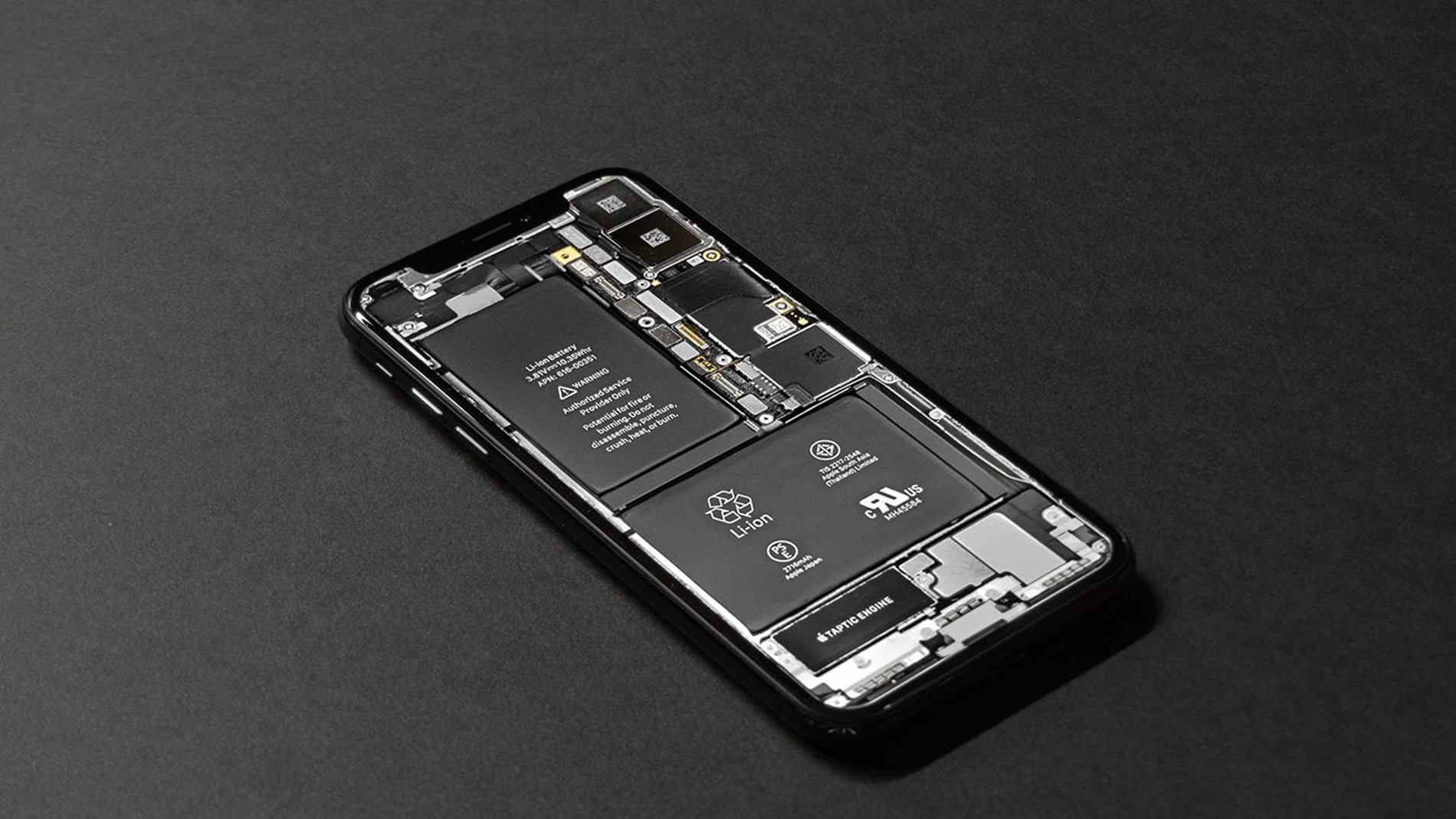 Batería del un teléfono móvil Batería del un teléfono móvil
