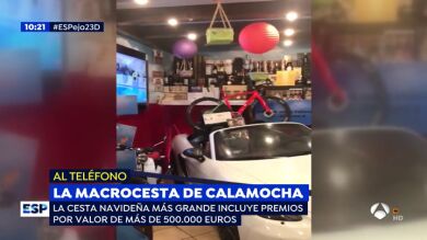 Se sortea la cesta de Navidad más grande de toda España valorada en 575.000 euros y la afortunada no aparece