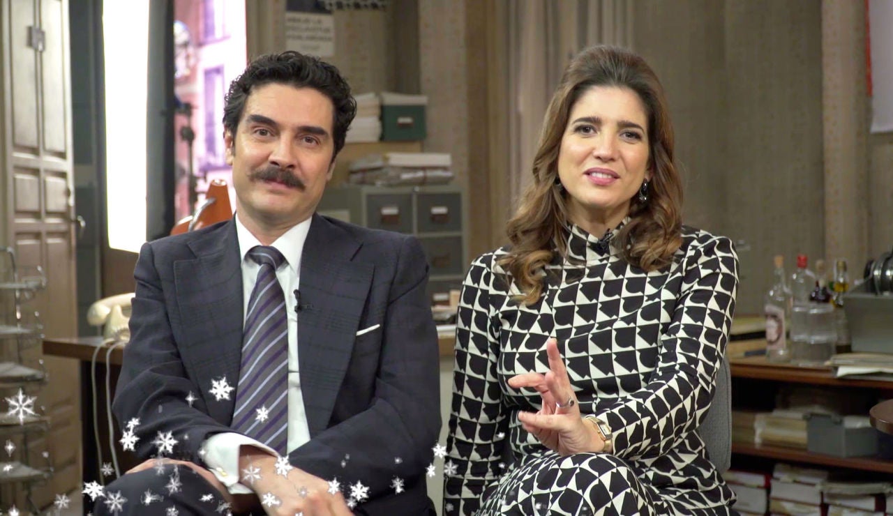 Los actores de 'Amar es para siempre' os desean una Feliz Navidad