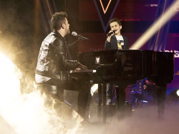 El dúo más esperado de 'La Voz Kids': Pablo López y Daniel García comparten escenario en la Gran Final
