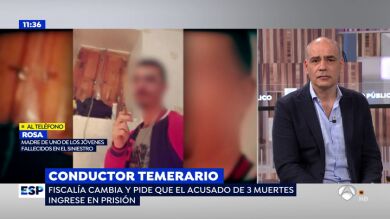 La agonía de la madre de una víctima del kamikaze que mató a 3 personas en la carretera en Zamora: 