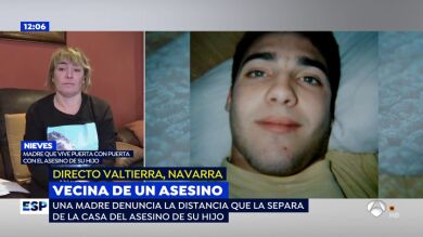 Una madre denuncia que tiene que vivir a 50 metros del asesino de su hijo: 