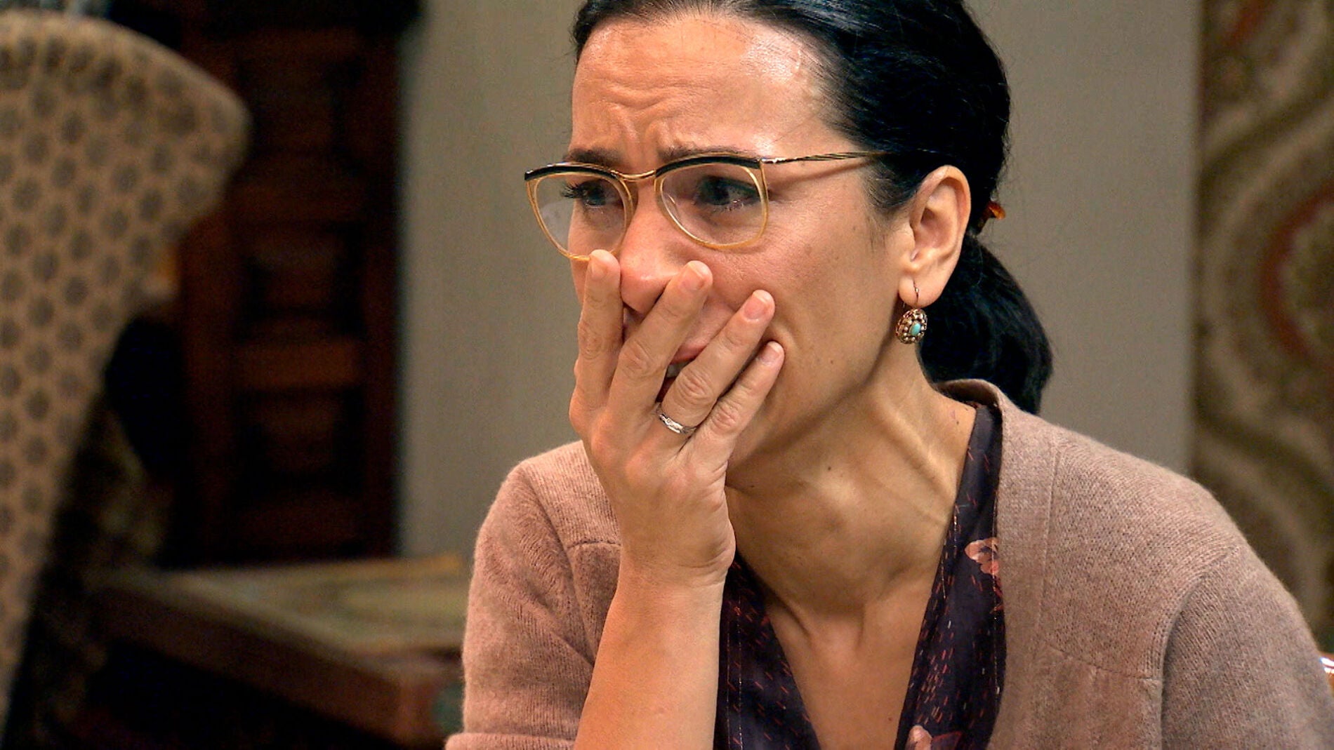 Manolita destrozada tras la dura confesión de Manolín