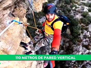 La vía de escalada "Feliz Navidad" en Lleida es la más difícil de toda España