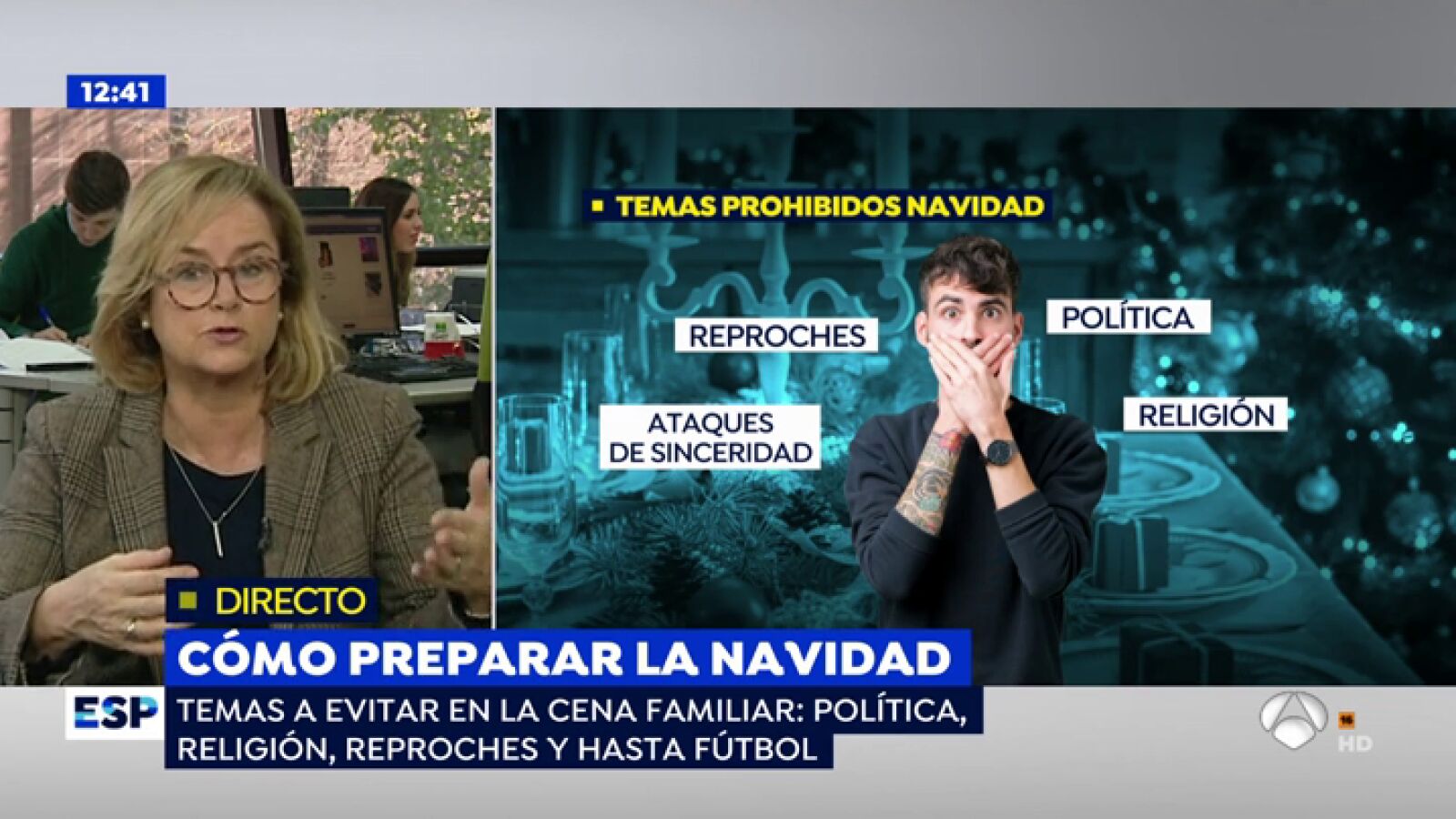 ¿De qué hablar en la cena de Nochebuena? Los mejores temas para tener una velada en armonía