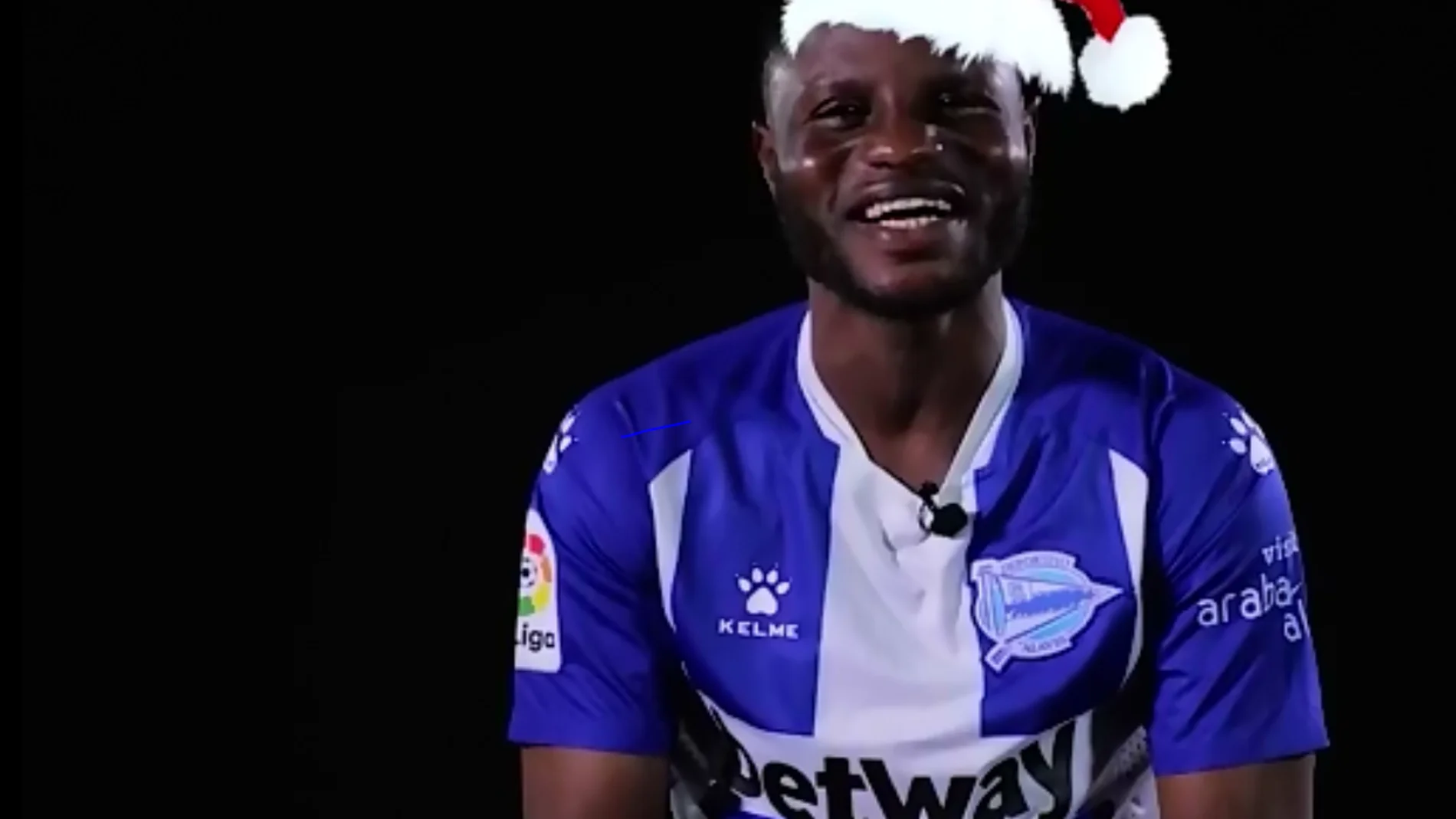 Wakaso y su particular felicitación navideña Wakaso y su particular felicitación navideña