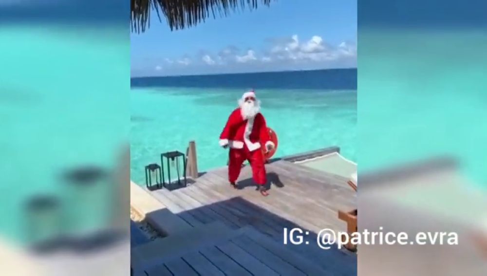 El baile viral con el que Patrice Evra felicita la Navidad en Instagram 