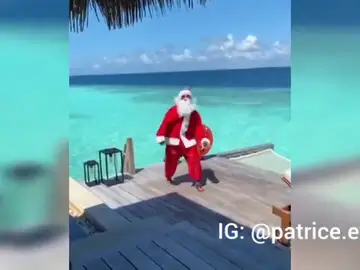 El baile viral con el que Patrice Evra felicita la Navidad en Instagram El baile viral con el que Patrice Evra felicita la Navidad en Instagram