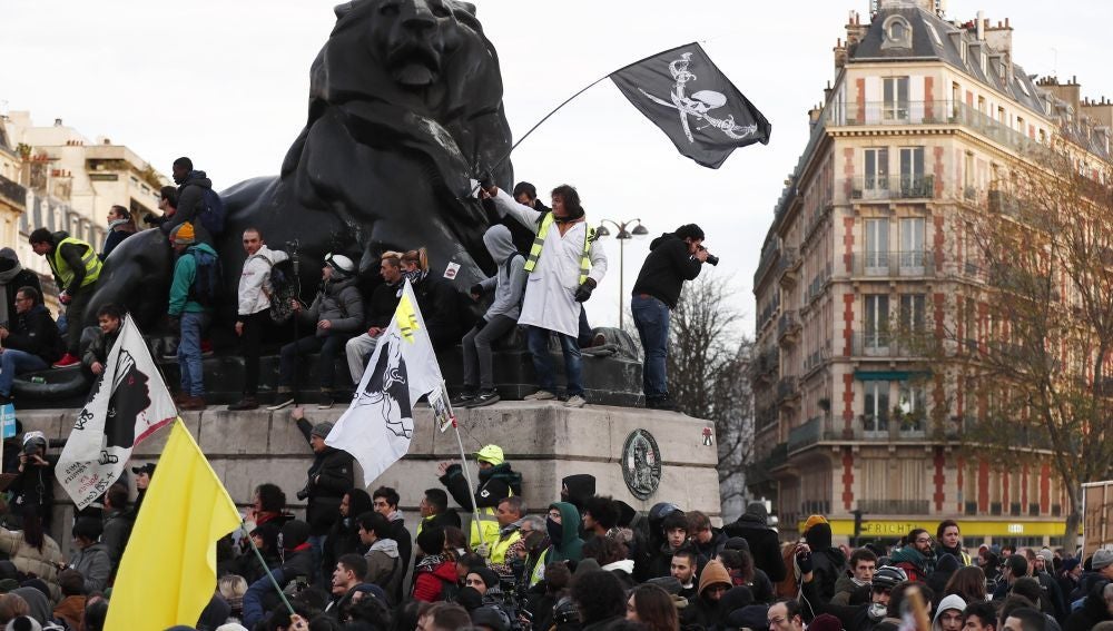Las protestas en Francia contra los planes del Ejecutivo comenzaron el 5 de diciembre 