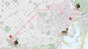 mapa cabalgata reyes barcelona Cabalgata Reyes Magos de Barcelona 2020: Horario, recorrido y 