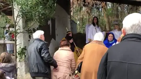 Un Belén viviente, el atractivo de la Navidad en Dacón Un Belén viviente, el atractivo de la Navidad en Dacón