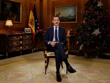 Tradicional mensaje de Navidad del rey Felipe VI Tradicional mensaje de Navidad del rey Felipe VI