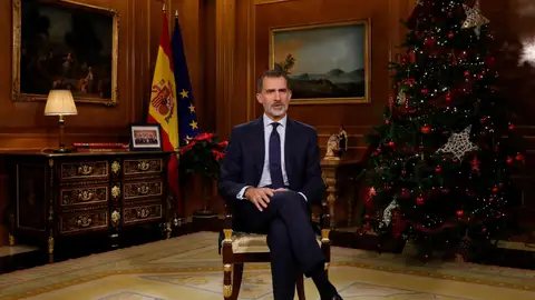 Tradicional mensaje de Navidad del rey Felipe VI Tradicional mensaje de Navidad del rey Felipe VI