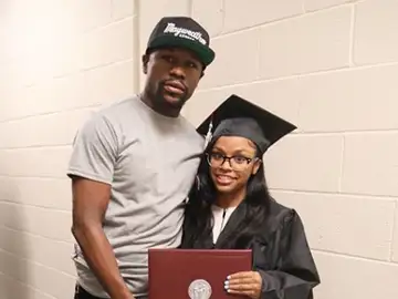 Mayweather, junto a su hija Iyanna Mayweather, junto a su hija Iyanna