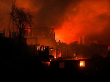 Incendio en Chile