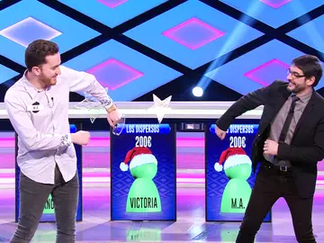 La primera y navideña bomba de ‘Los dispersos’ en ‘¡Boom!’ acaba en baile La primera y navideña bomba de ‘Los dispersos’ en ‘¡Boom!’ acaba en baile