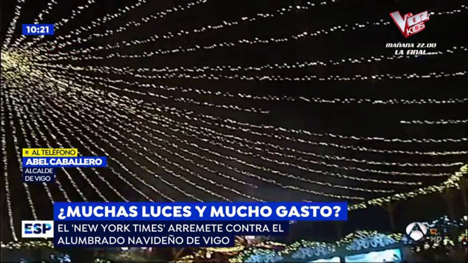 Abel Caballero, tras las críticas de 'The New York Times': 