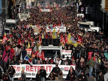 Manifestación en Francia