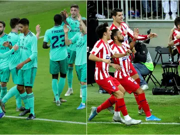 Real Madrid vs Atlético de Madrid, final de la Supercopa de España Real Madrid vs Atlético de Madrid, final de la Supercopa de España