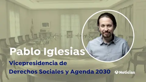 Pablo Iglesias Pablo Iglesias, vicepresidencia de Derechos Sociales y Agenda 2030