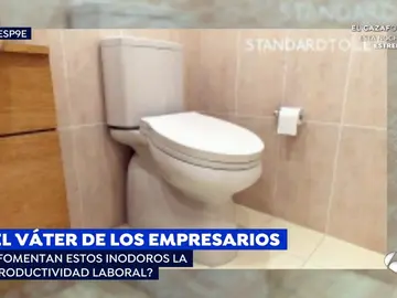 El váter de los empresarios. El váter de los empresarios.