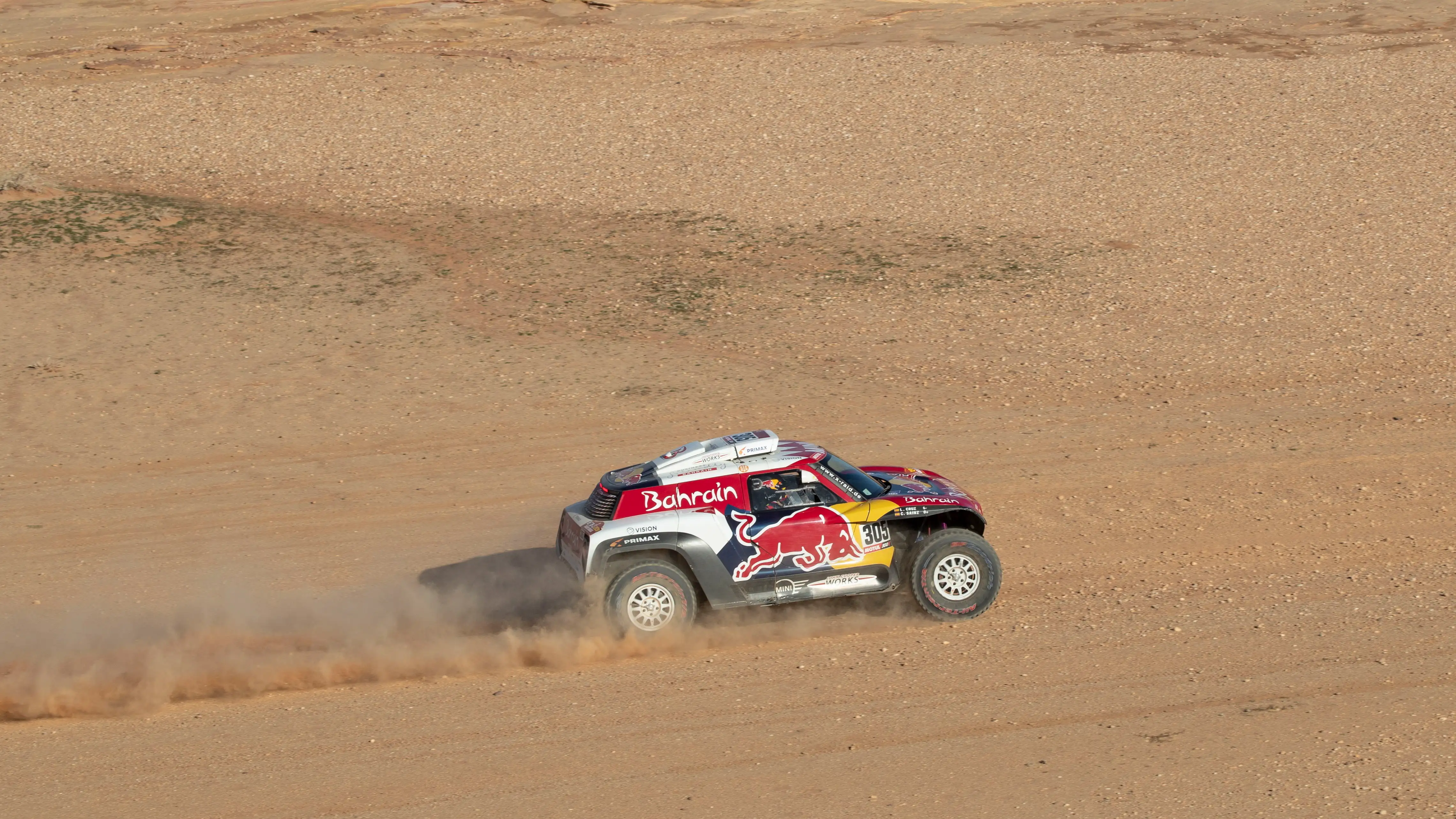 Carlos Sainz, en el Dakar 2020