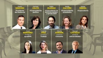 Ministros del Gobierno de Sánchez