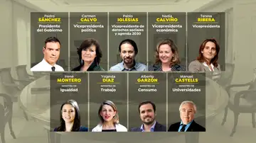 Ministros del Gobierno de Sánchez Ministros del Gobierno de Sánchez