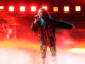 María Isabel se deja la piel para interpretar ‘Bad guy’ de Billie Eilish